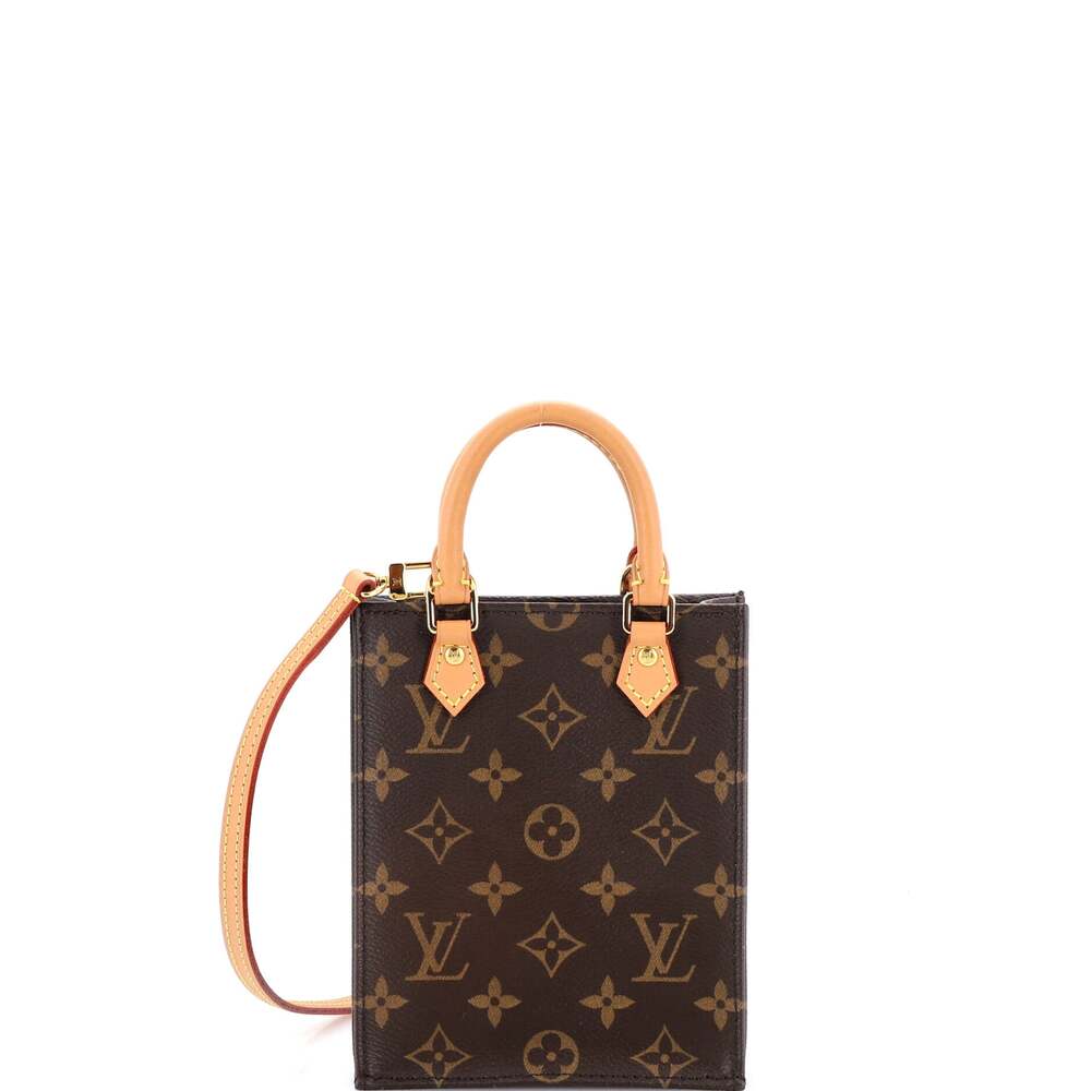 Louis Vuitton Petit Sac Plat Bag Canvas #239428L18B